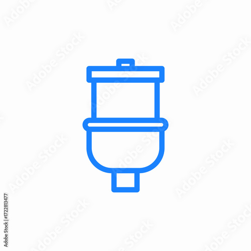 water filter icon sign vector