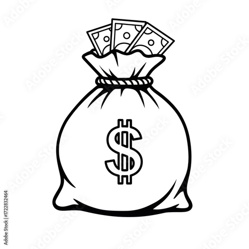 bag and money