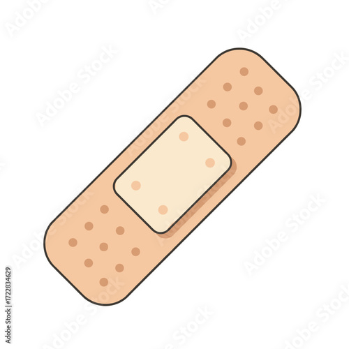 Band-Aid Icon for Wound Treatment