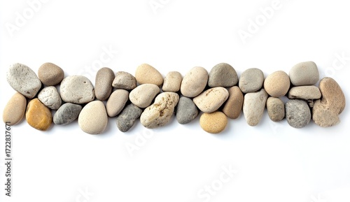 Smooth Decorative Stones for Home and Garden Landscaping Design