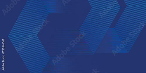 Abstract Hexagon Blue Tech Finance Fintech Background Abstract Pixel Pattern. Abstract Business Tech Simple Art Modern Abstract. vector background eps10