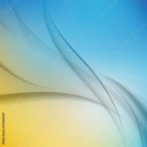 Abstract blurred gradient mesh background design.