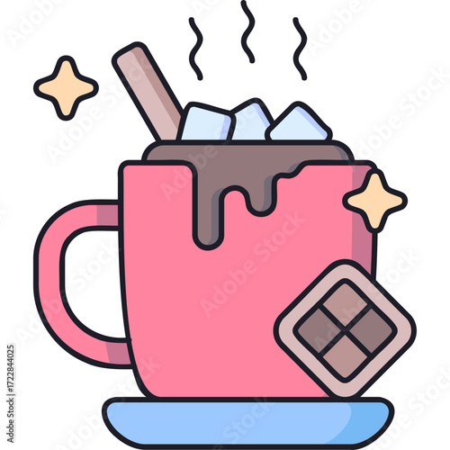 Hot Chocolate Sticker
