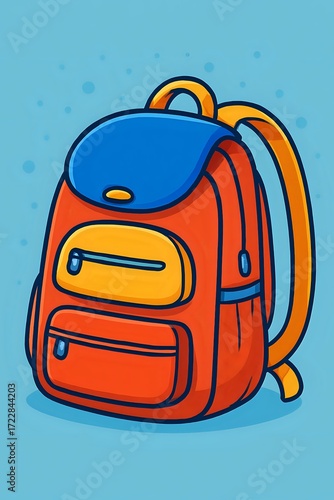orange man bag