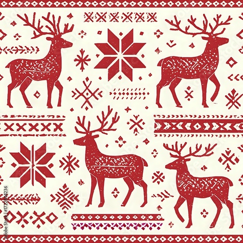 christmas seamless pattern