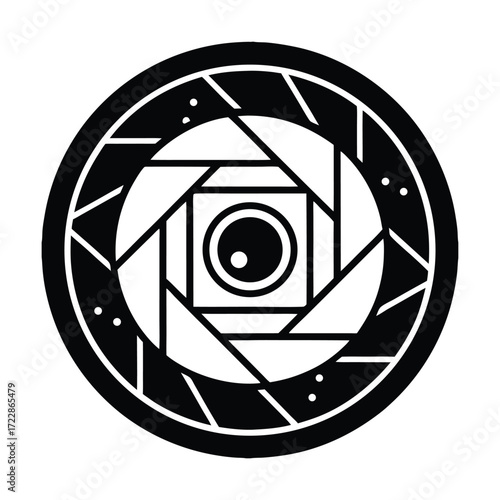 ai powered lens icon