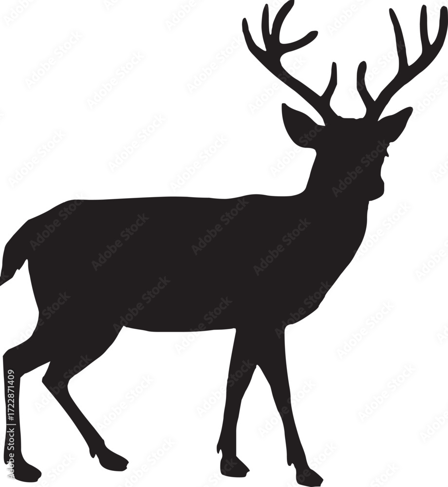 Obraz premium Deer Icon