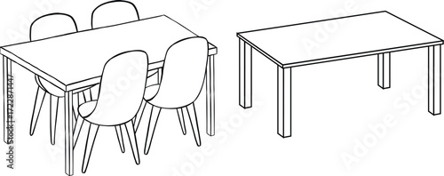Dining table