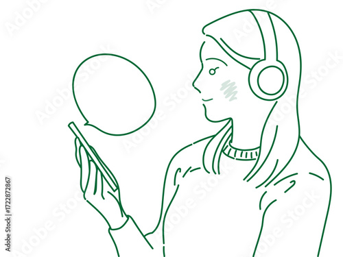 イラスト　女性