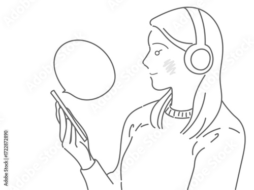 イラスト　女性