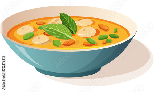 bowl of vegetable soup