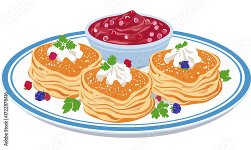 set of cupcakes