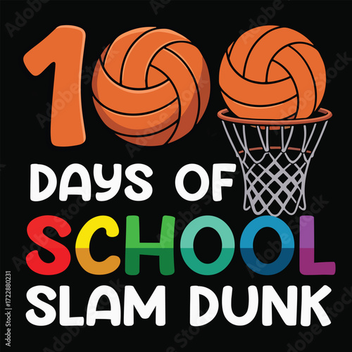 100 Days of School Slam Dunk – Fun Basketball Classroom Design