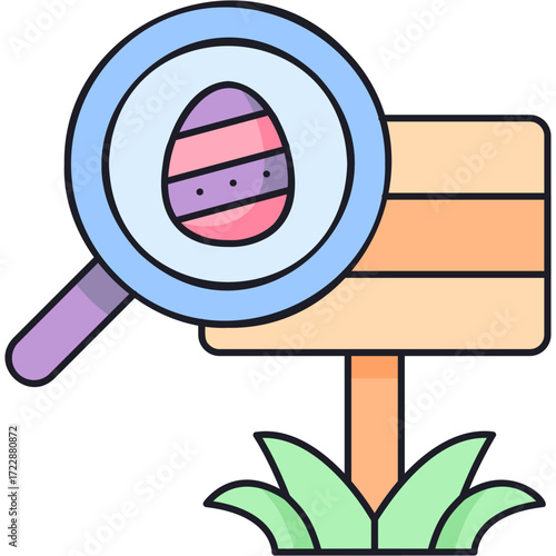 Egg Hunt Sticker
