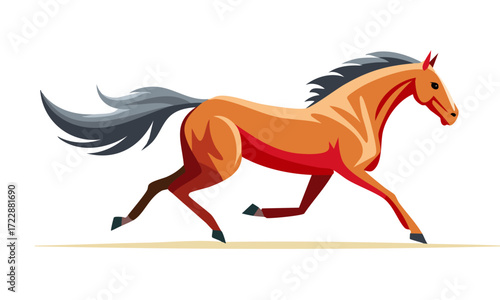 horse vector illustration