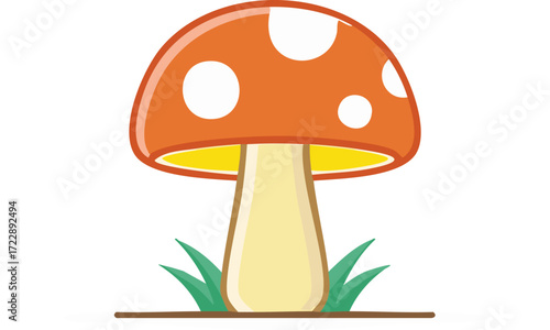 mushroom vector illustration