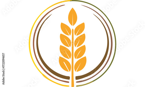 wheat ears vector
