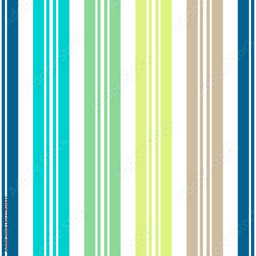 Vertical stripes pattern. Repeating seamless design with bold and subtle colors.