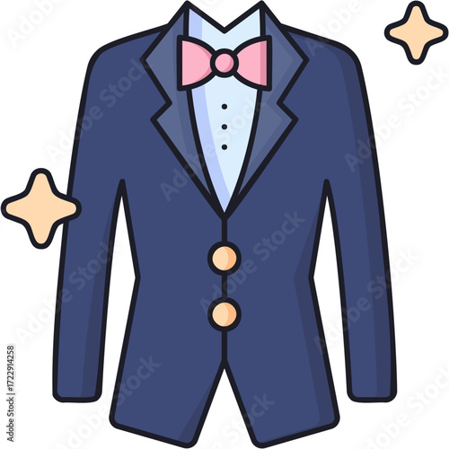 Tuxedo Sticker