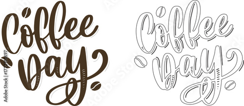 Coffee cup icon set. Cups of coffee tea collection. Hot drink icon. Disposable cup. Cup coffe with steam. Flat style. Vector Illustration. national coffee day.Coffee bean set.Coffee machine icon.Drink