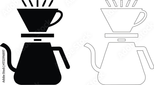 Coffee cup icon set. Cups of coffee tea collection. Hot drink icon. Disposable cup. Cup coffe with steam. Flat style. Vector Illustration. national coffee day.Coffee bean set.Coffee machine icon.Drink