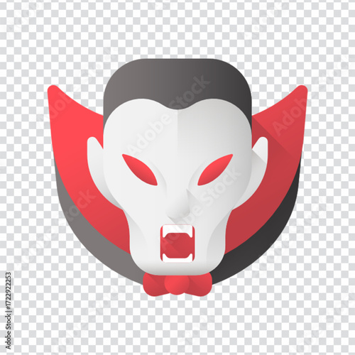 Dracula Vampire Icon Design