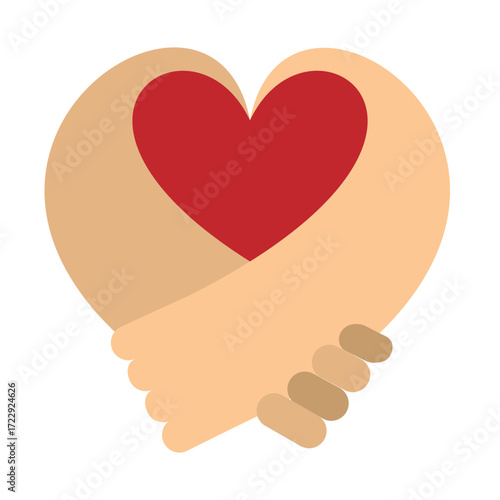 Solidarity Vector Flat Icon Design