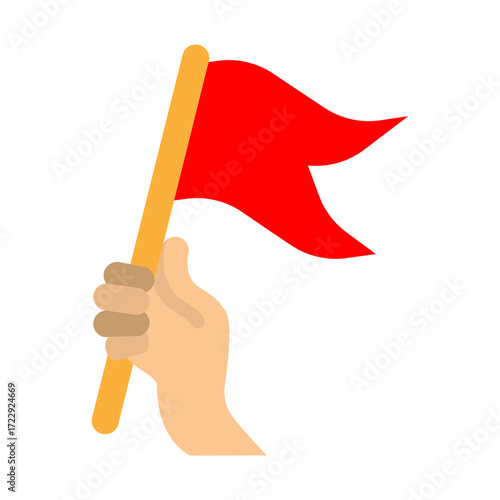 Truce Vector Flat Icon Design