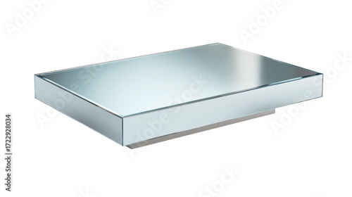 Top of mirror table transparent background