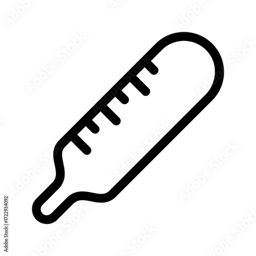 thermometer digital icon vector design illustration