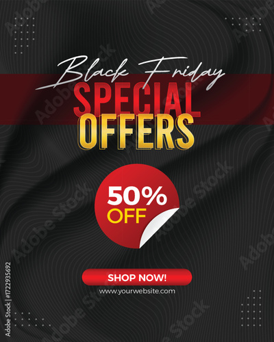 Ultimate Black Friday Sale Promotion Design