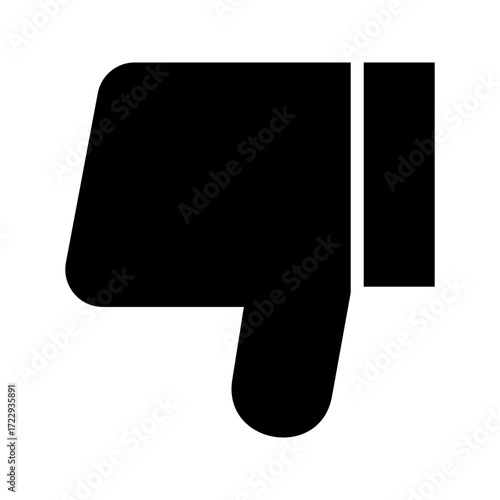 icon dislike for social media and website