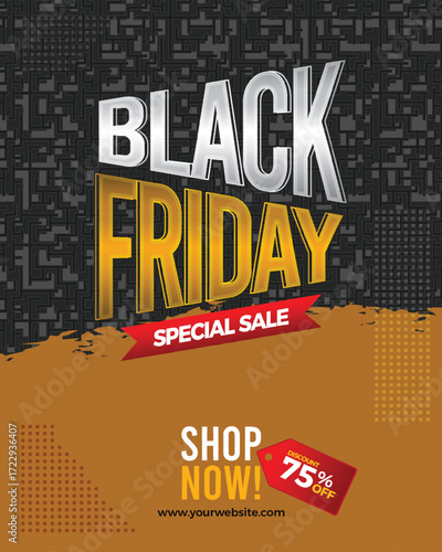 Ultimate Black Friday Sale Promotion Design