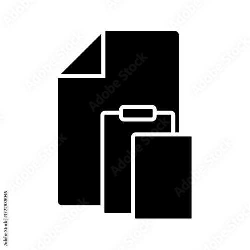 Document vector iconisolated on white background. File copy icon for web and application. eps10