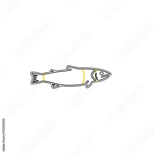 Fish Silhouette Icon