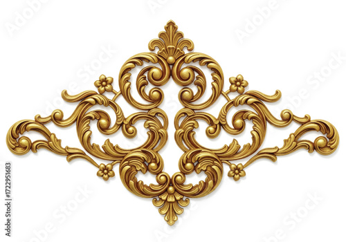 Classical baroque vector of vintage element for design. Decorative design element filigree calligraphy vector. You can use for wedding decoration of greeting card and laser cutting
