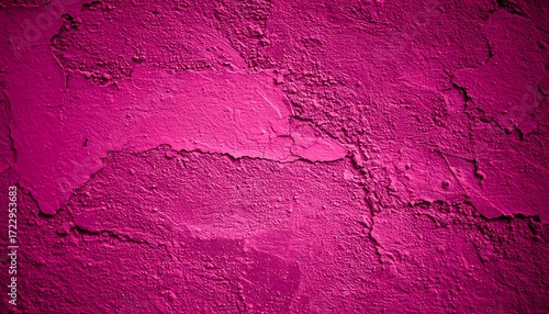 Textured magenta wall surface