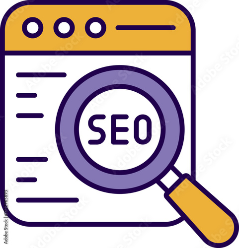 Search Optimization Icon