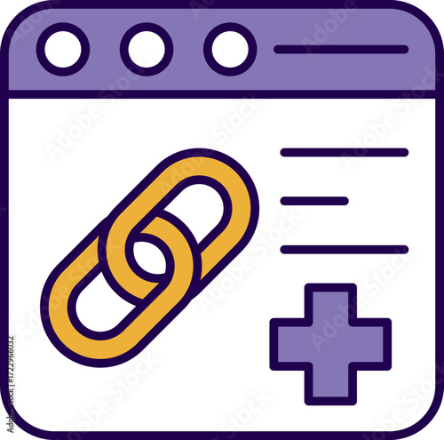 Link Building Icon
