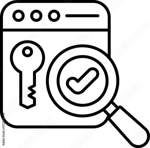 Keyword Research Icon
