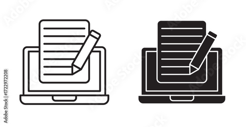 copy writing icon