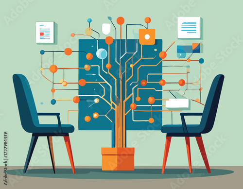 Collaborative intelligence Envisioning future business dialogues powered by neuromorphic chip technology, driving data innovation and strategic decision-making