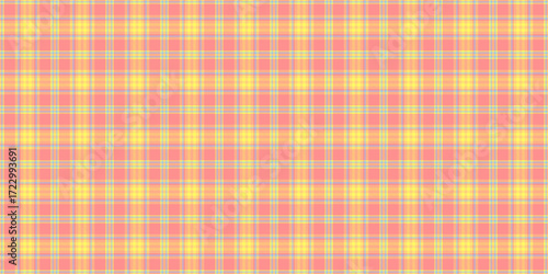 Cheerful plaid pattern with a pastel color palette. Perfect for backgrounds, textiles, crafts, and designs requiring a cozy, light, and vibrant texture.