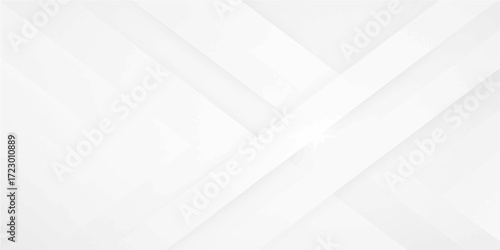 Abstract white paper texture background with a geometric cube pattern for a light business concept design