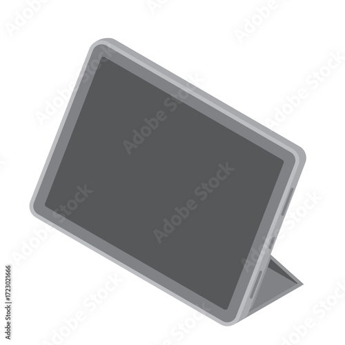 スタンド付きタブレット端末（斜め設置）