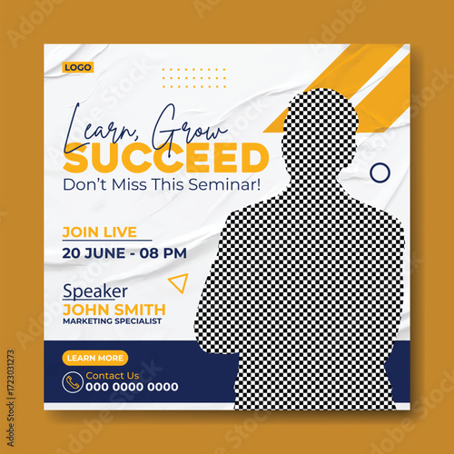 Join the Best Seminar on Marketing.
Elevate Your Knowledge.
Boost Your Career with Our Exclusive Seminar.
Learn, Grow, Succeed: Don't Miss This Seminar!
Elevate Your Knowledge, Achieve Success.