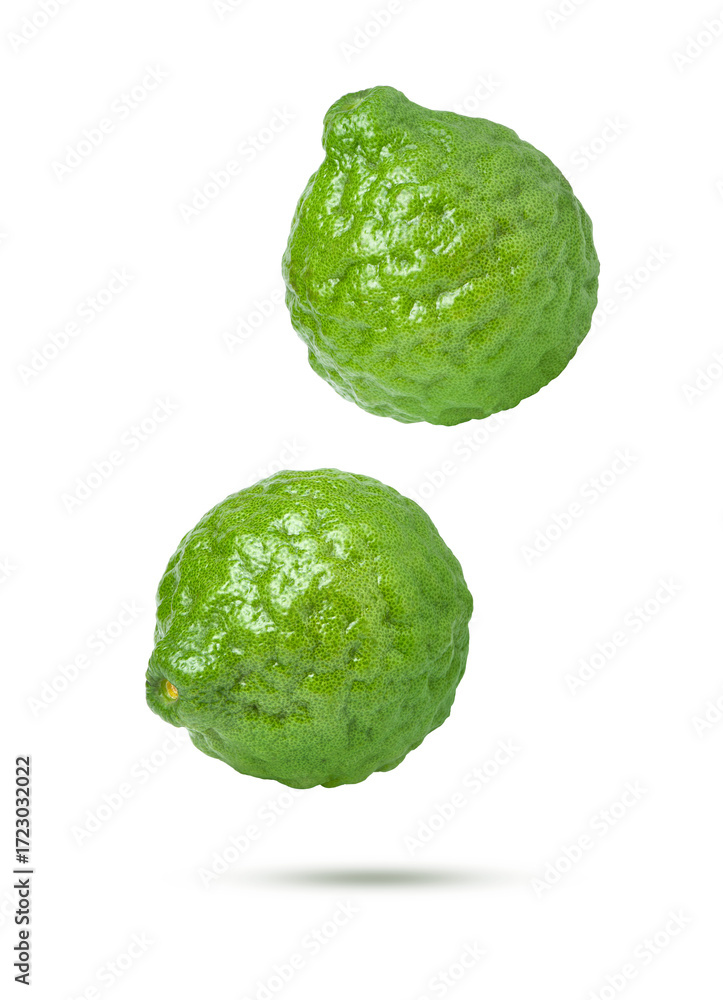 Fototapeta premium Bergamot on white 