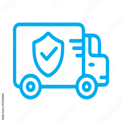 Secure Delivery Truck