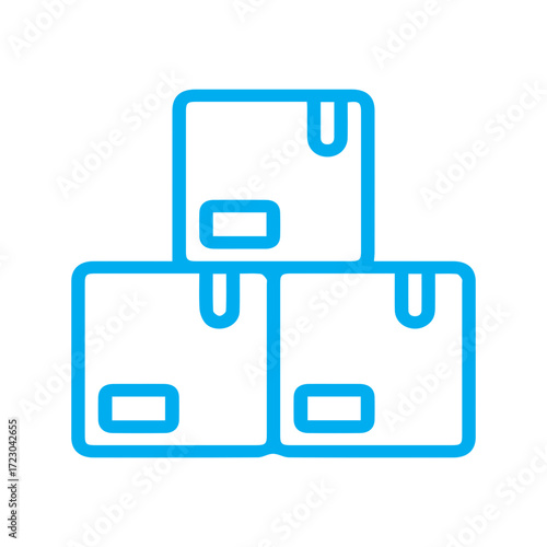 Package and delivery icon