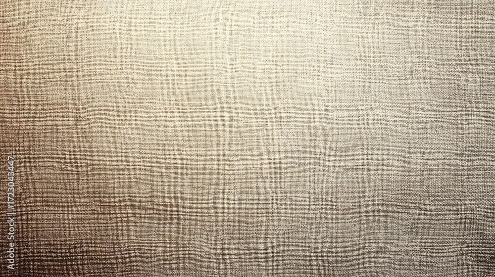 Fototapeta premium Textured canvas: A close-up shot showcases the subtle texture and gradients of a light-colored canvas, offering a versatile backdrop for artistic or design purposes.